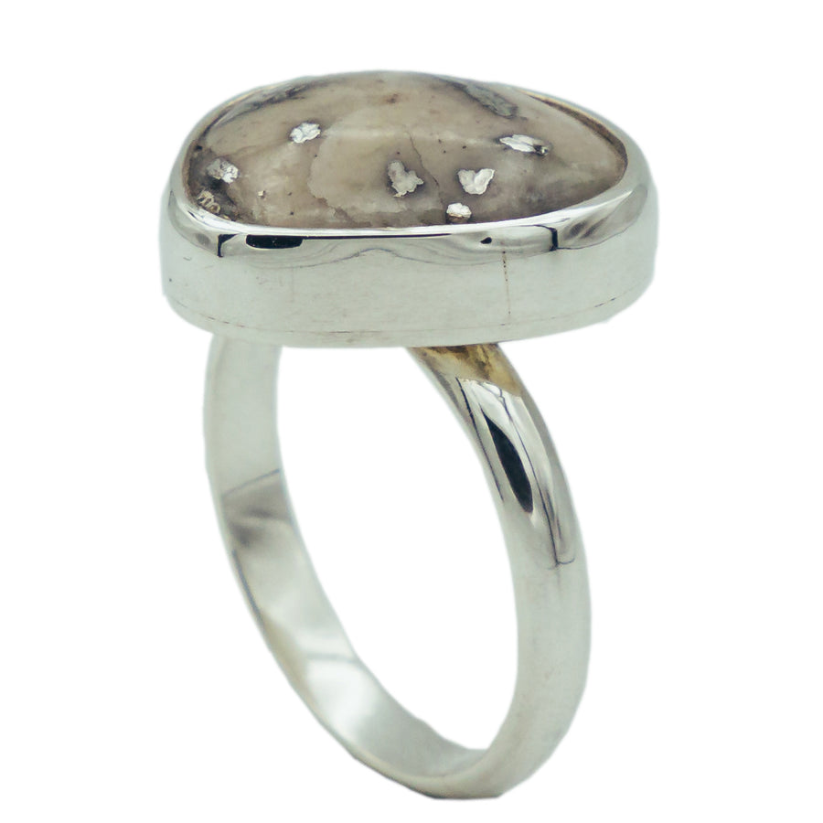 Double Silver - zilveren ring