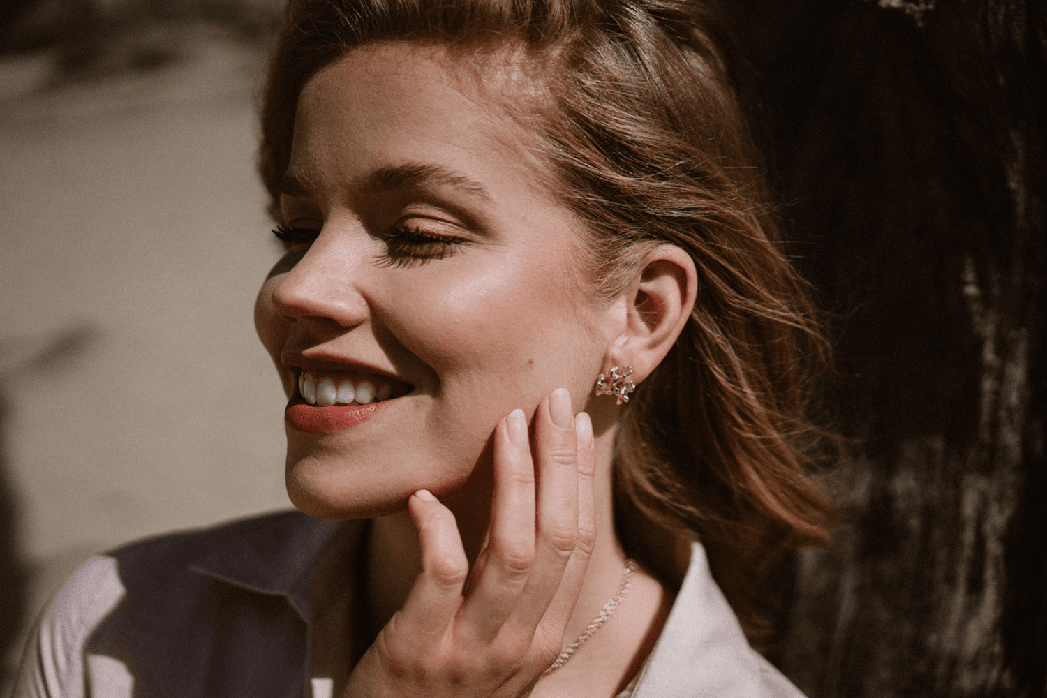 Geelgouden Koraal Oorsteker - Saint-Malo