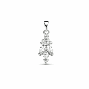 hanger zirkonia zilver gerhodineerd