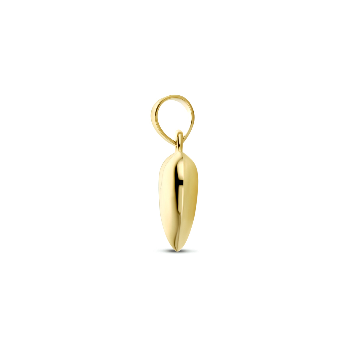hanger hartje 14K geelgoud - Afbeelding 3
