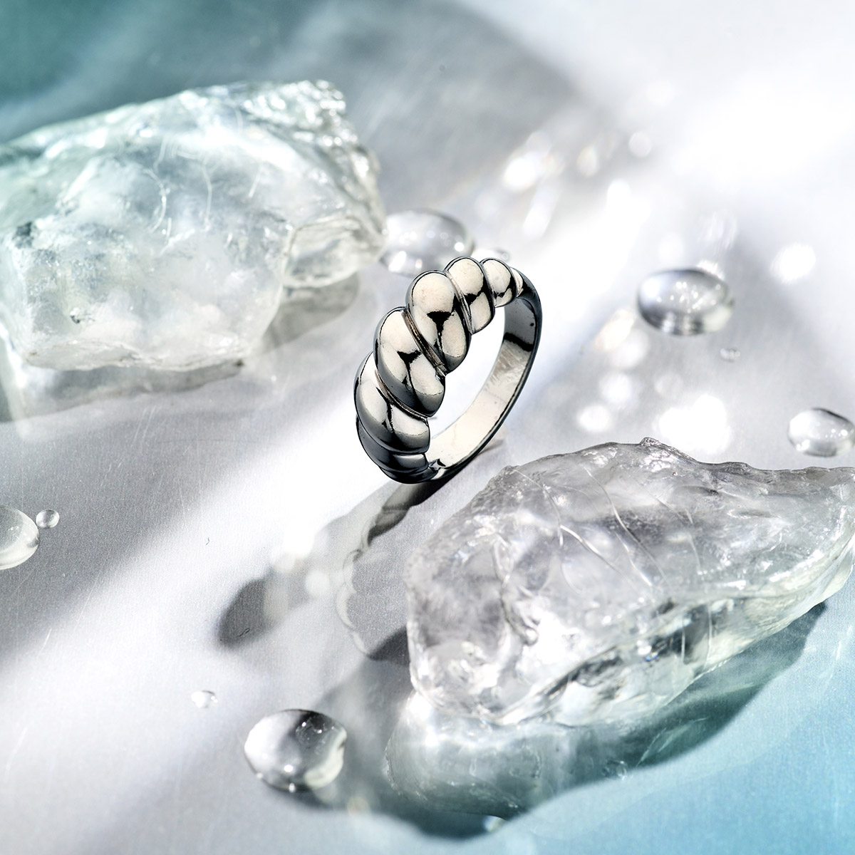 ring balloon zilver gerhodineerd - Afbeelding 5