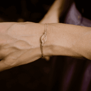 Armband met saffier en hematiet kwarts