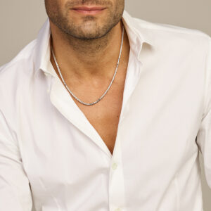 konings 3,0 mm zilver gerhodineerd