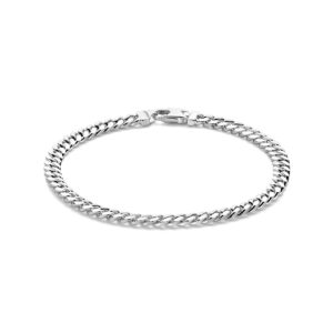 Zilveren gourmette armband van 5mm