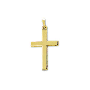 hanger kruis 14K geelgoud