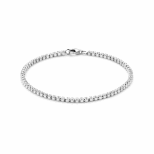 tennisarmband zirkonia 2,5 mm zilver gerhodineerd