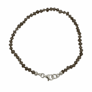 Geknoopt rookkwarts armbandje