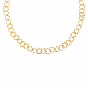 Linked Chunky Stars Necklace