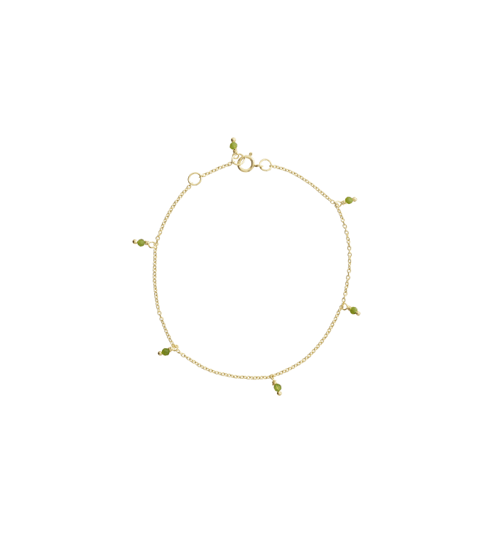 Nova Sage Bracelet 14K