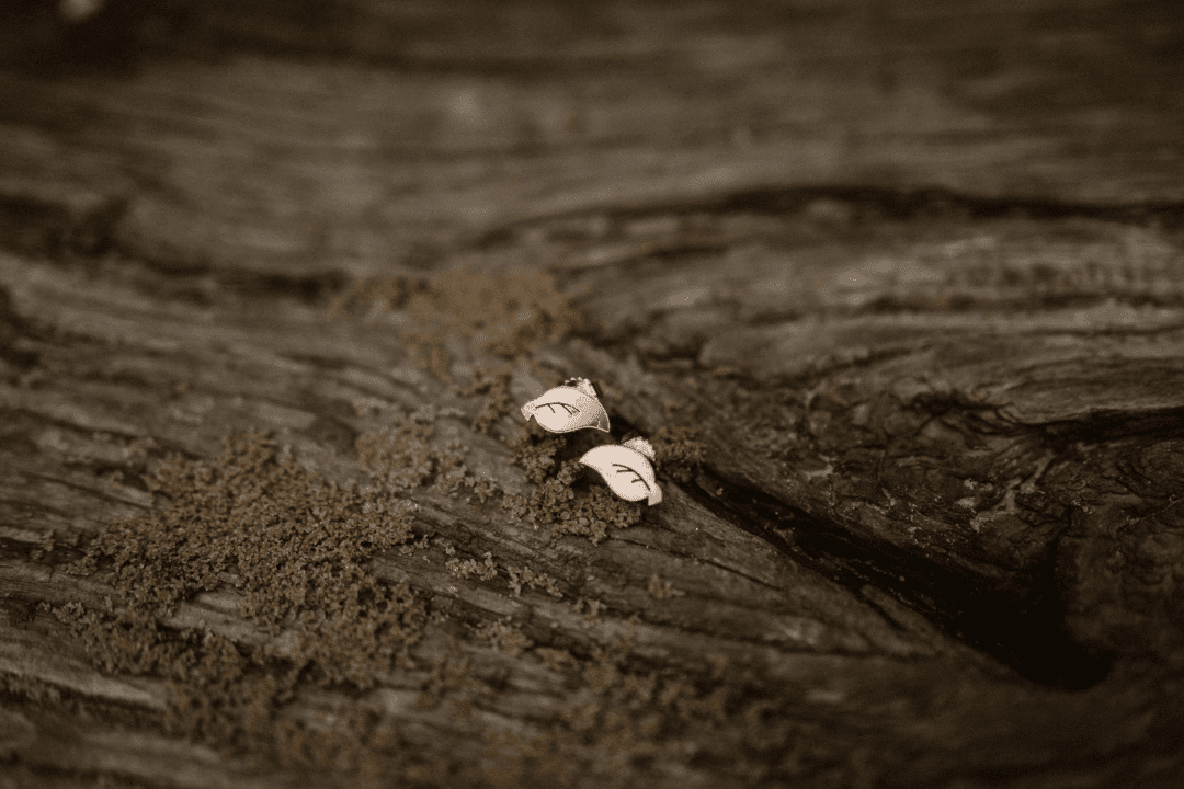 Vergulde oorstekers - Leaf