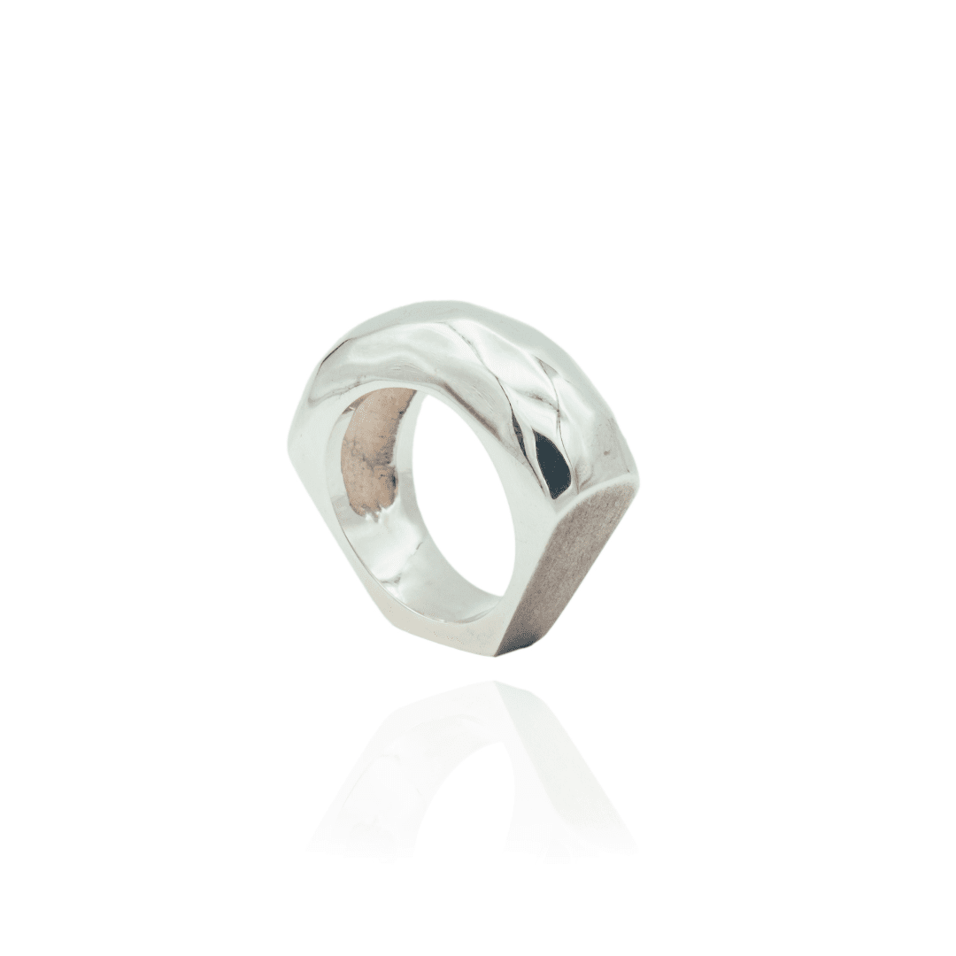 Zilveren ring - Seashell