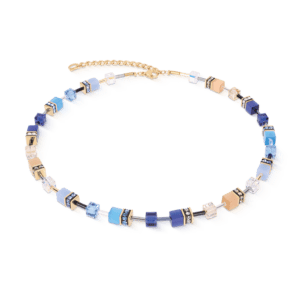 Necklace Beige blue