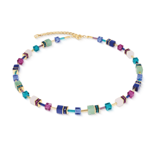 Necklace multi gemstone