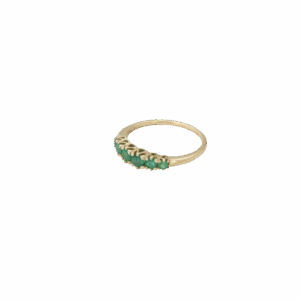 Anna Ring Emerald 14K