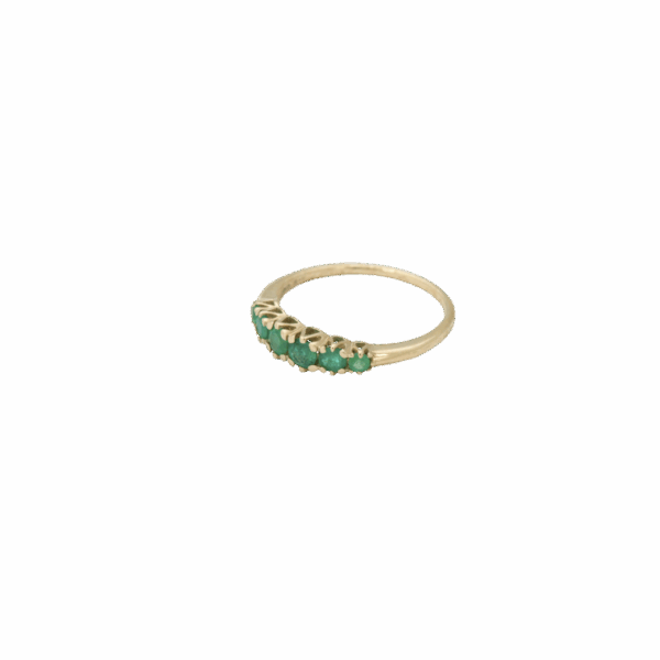 Anna Ring Emerald 14K