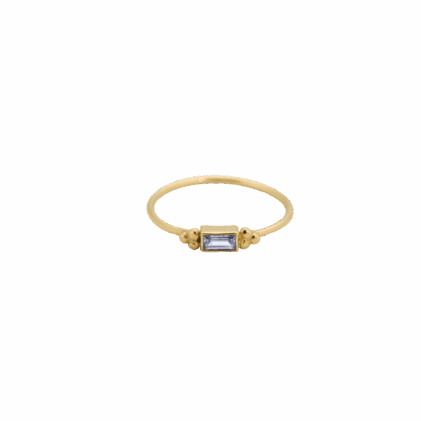 Baguette Ring Zirconia