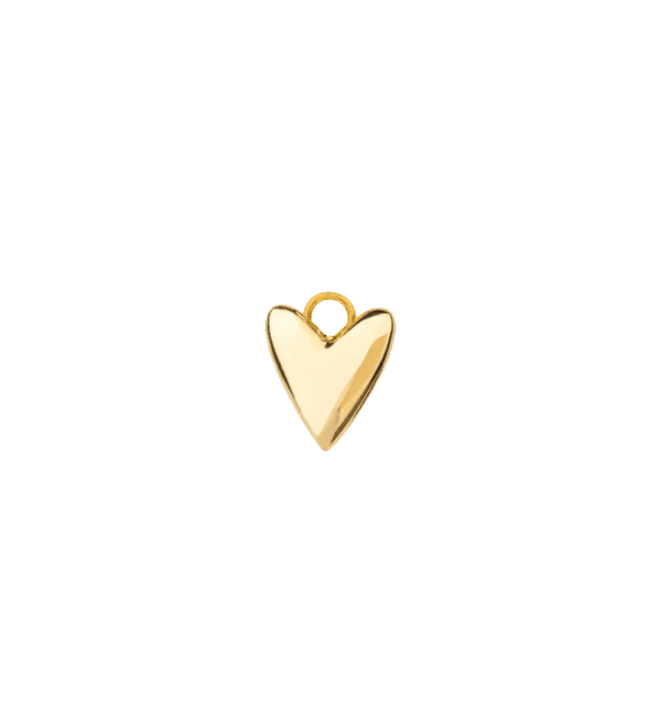 Golden Heart Charm
