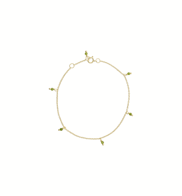 Nova Sage Bracelet 14K
