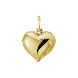 hanger hart 14K geelgoud