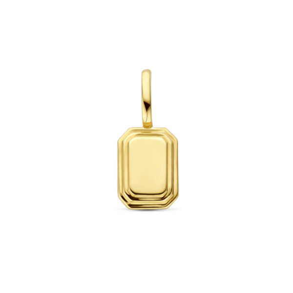 graveerhanger 8 mm 14K geelgoud - Afbeelding 3